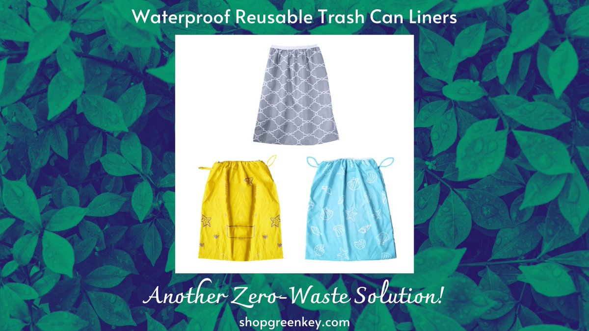 shopgreenkey's tweet photo. 😍 
Say goodbye to single-use plastic trash bags! 
https://t.co/jIutXVAJad
#zerowaste #reuse #nosingleuse #greenliving #saveourseas #shopgreenkey https://t.co/pFknpD9e8q