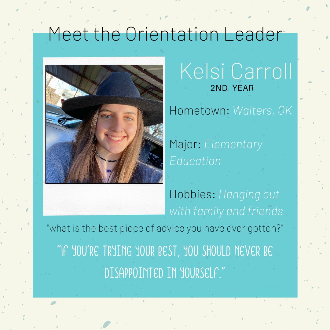 SWOSUNSO's tweet image. MEET THE OLs

We&apos;re introducing you to the 2021 Orientation Leaders daily, so that you know who is on your side as you begin your transition into your new, exciting college lifestyle!
