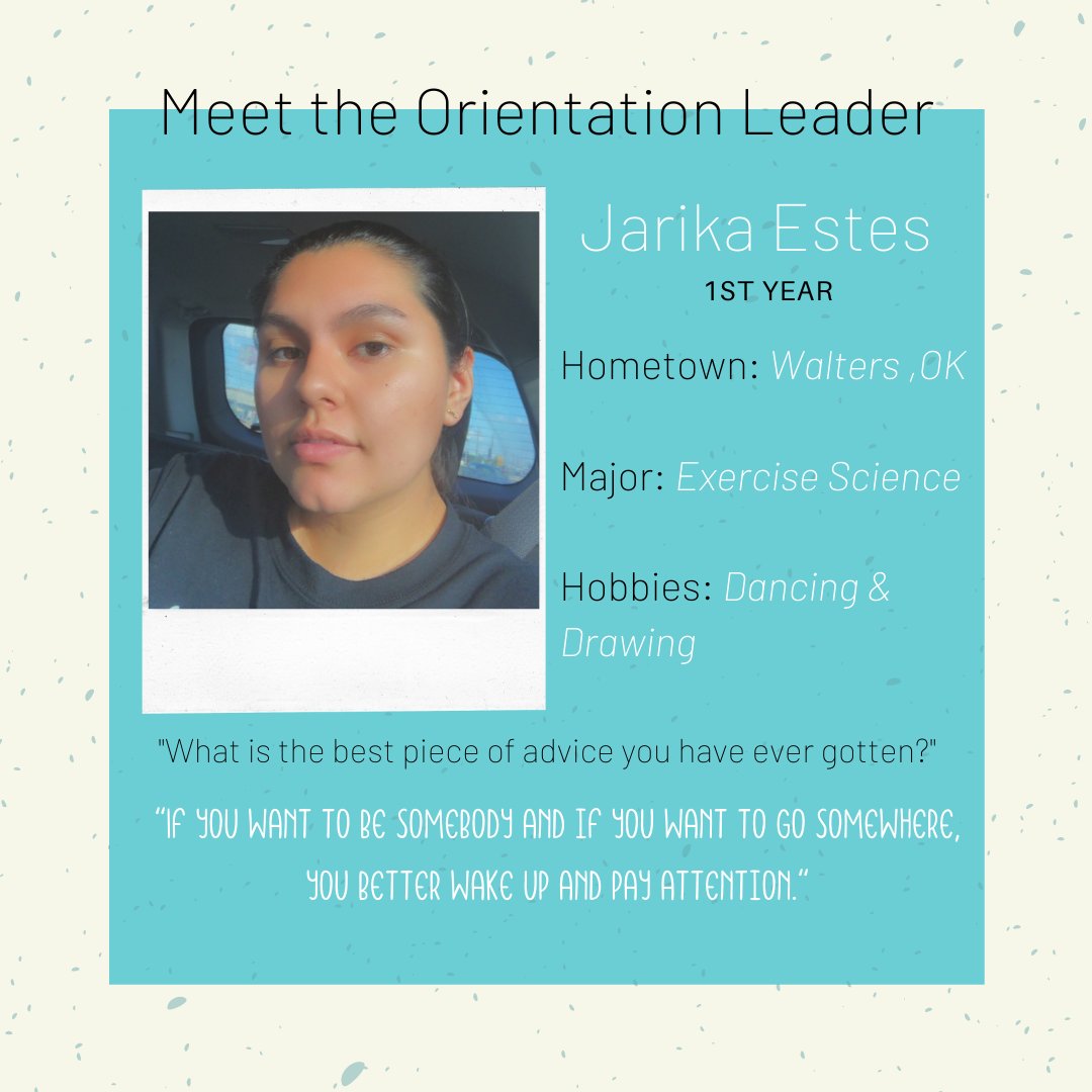 SWOSUNSO's tweet image. MEET THE OLs

We&apos;re introducing you to the 2021 Orientation Leaders daily, so that you know who is on your side as you begin your transition into your new, exciting college lifestyle!