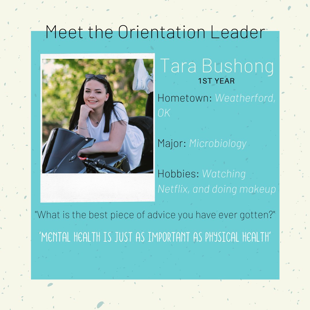 SWOSUNSO's tweet image. MEET THE OLs

We&apos;re introducing you to the 2021 Orientation Leaders daily, so that you know who is on your side as you begin your transition into your new, exciting college lifestyle!