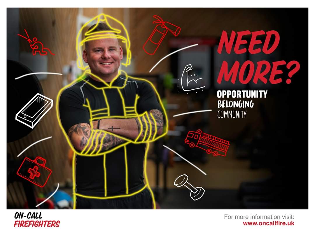 Are you having a rethink or your career in 2021? Are you active and want a work-life balance? If you #NeedMore, get in touch and find out more about becoming an on-call
firefighter qoo.ly/3azmzw 
#OnCallFire