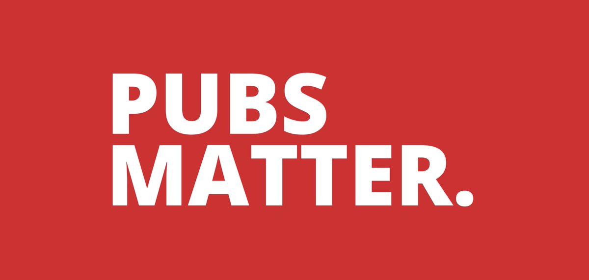 Ahead of tomorrow’s #Budget2021 we are asking people to retweet this #PUBSMATTER post! 

#PUBSMATTER- not just because they're fun, sociable places to be...but because they strengthen communities, are good for society and critical for the economy! 

#Budget2021 #PUBSMATTER ❤️