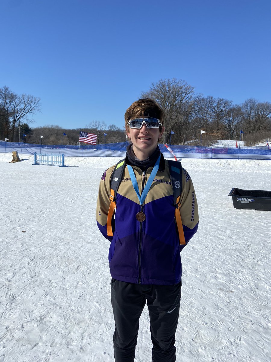 It’s a beautiful day for sections today! The boys all skied well in both the skate and classic races. A special congrats to senior Ben Scheller for qualifying for state for the first time, in 10th overall with a combined time 21:20!! Way to finish the Nordic season strong :)