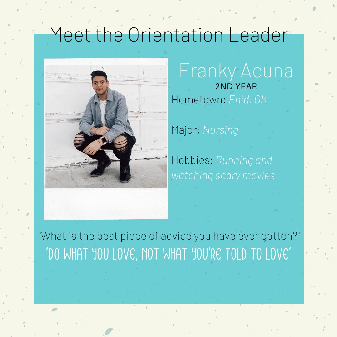 SWOSUNSO's tweet image. MEET THE OLs

We&apos;re introducing you to the 2021 Orientation Leaders daily, so that you know who is on your side as you begin your transition into your new, exciting college lifestyle!