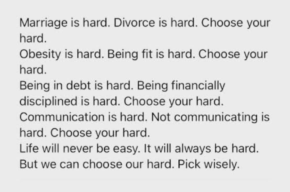 Bastante trillado pero totalmente cierto 🙌🏼