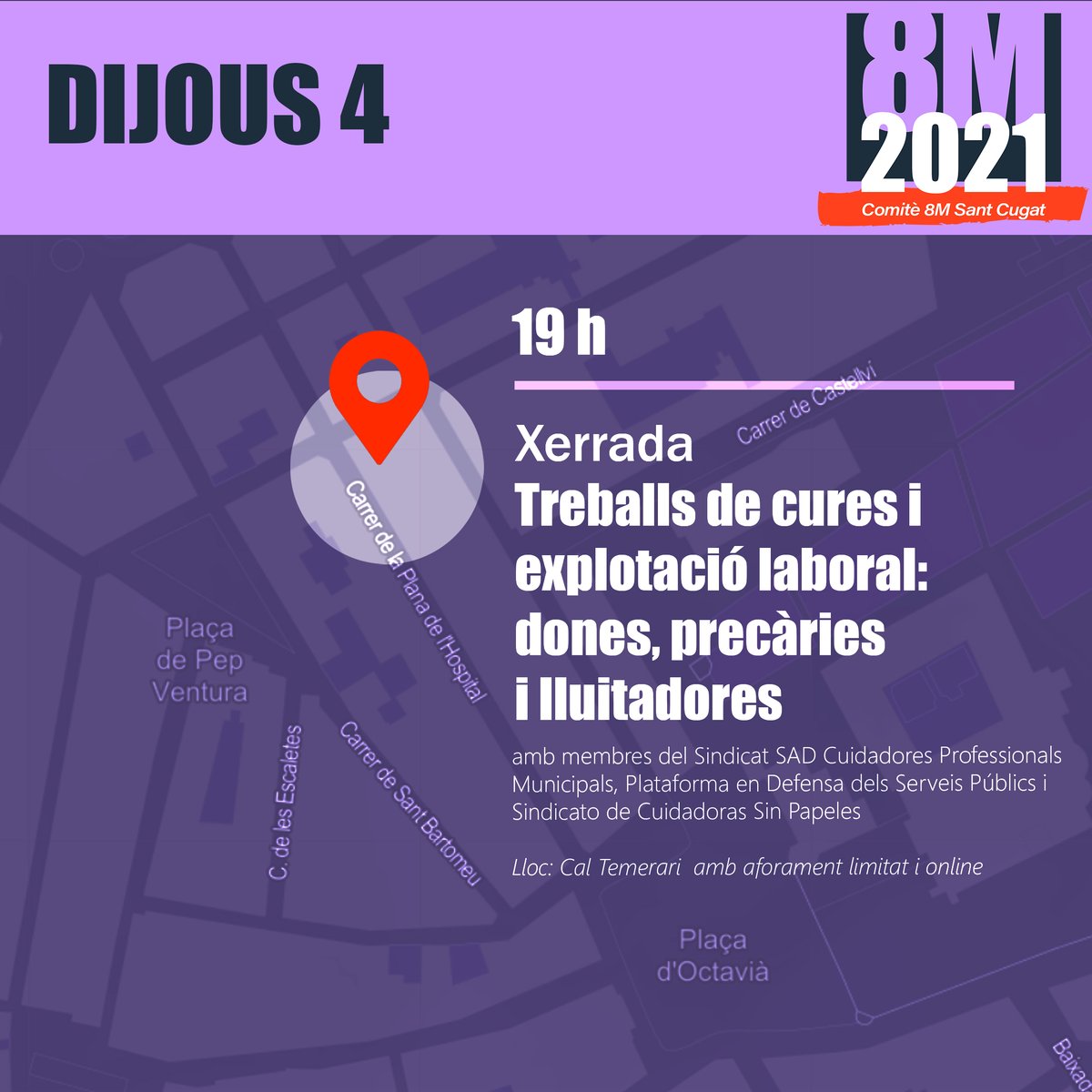 Comitè 8M Sant Cugat del Vallès tweet media