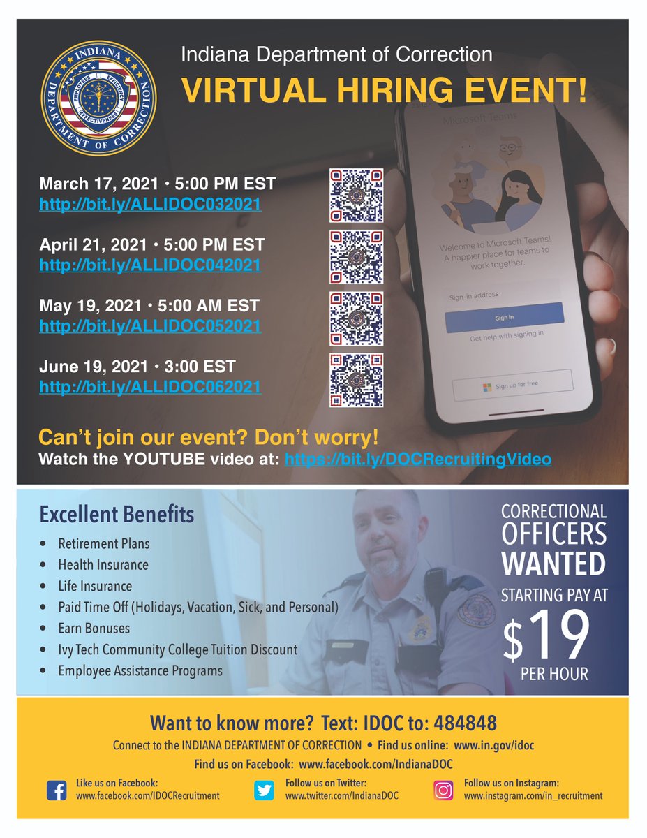 IndianaDOC tweet picture