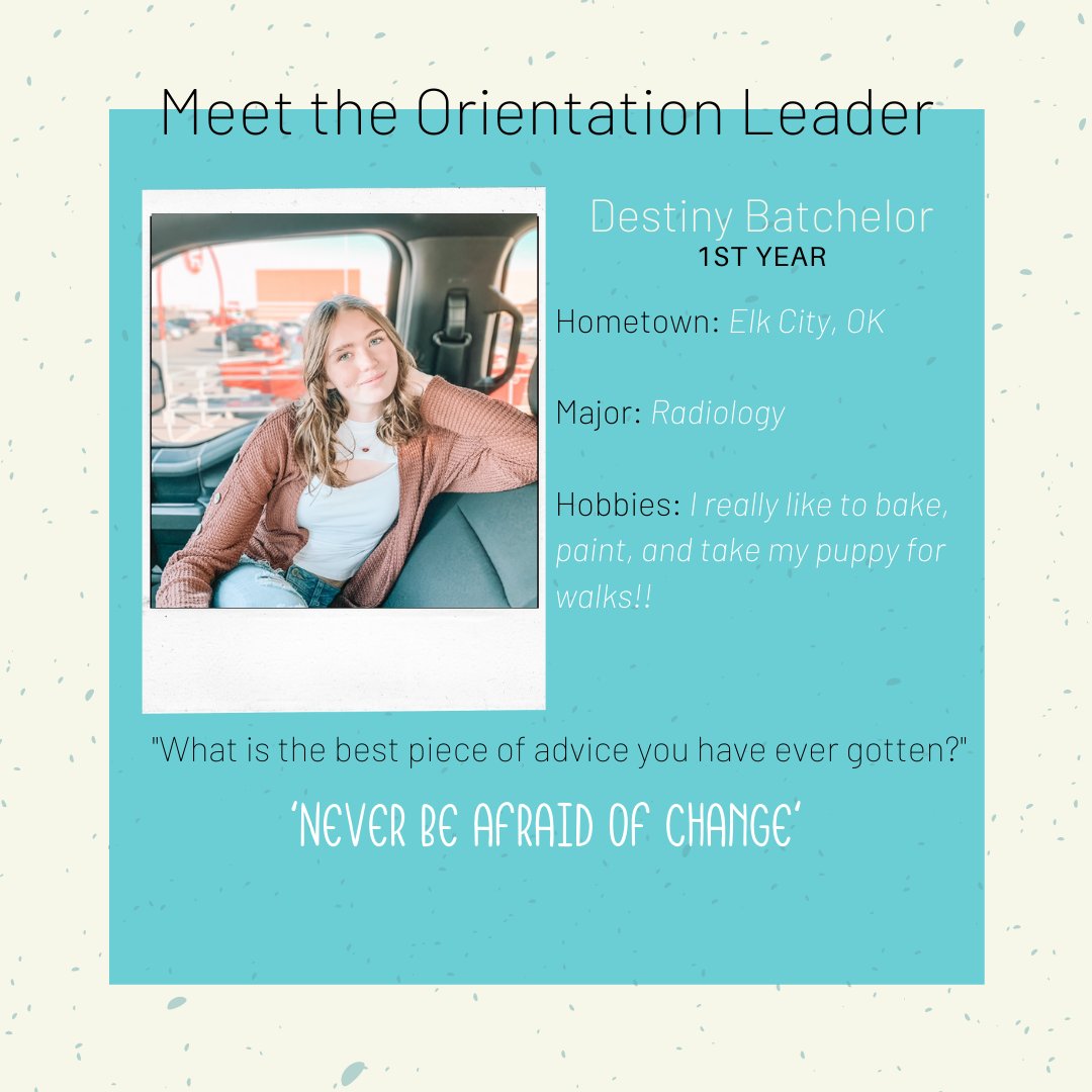 SWOSUNSO's tweet image. MEET THE OLs

We&apos;re introducing you to the 2021 Orientation Leaders daily, so that you know who is on your side as you begin your transition into your new, exciting college lifestyle!