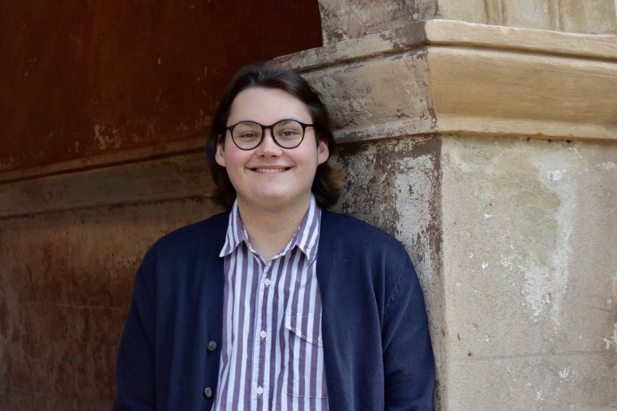 CofCPhil (@cofcphil) on Twitter photo Congrats Patrick Wohlscheid @adornoyoudidnt who won a South Carolina Humanities scholarship. He is a 3rd-year Philosophy & English major interested in 19th century philosophy, history, & literature & has a forthcoming publication in Emerson Society Papers.
<a href="/GibbsKnotts/">Gibbs Knotts</a> <a href="/CofCHsu/">Andrew T. Hsu</a> Congrats Patrick Wohlscheid @adornoyoudidnt who won a South Carolina Humanities scholarship. He is a 3rd-year Philosophy & English major interested in 19th century philosophy, history, & literature & has a forthcoming publication in Emerson Society Papers.
<a href="/GibbsKnotts/">Gibbs Knotts</a> <a href="/CofCHsu/">Andrew T. Hsu</a>