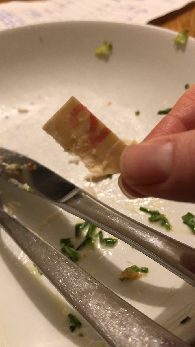 JoLSh86's tweet photo. @Tesco just found this inside my chunky breaded haddock, some kind of cardboard that isn’t the actual packaging! 🤮 https://t.co/lkEHgfRGaP