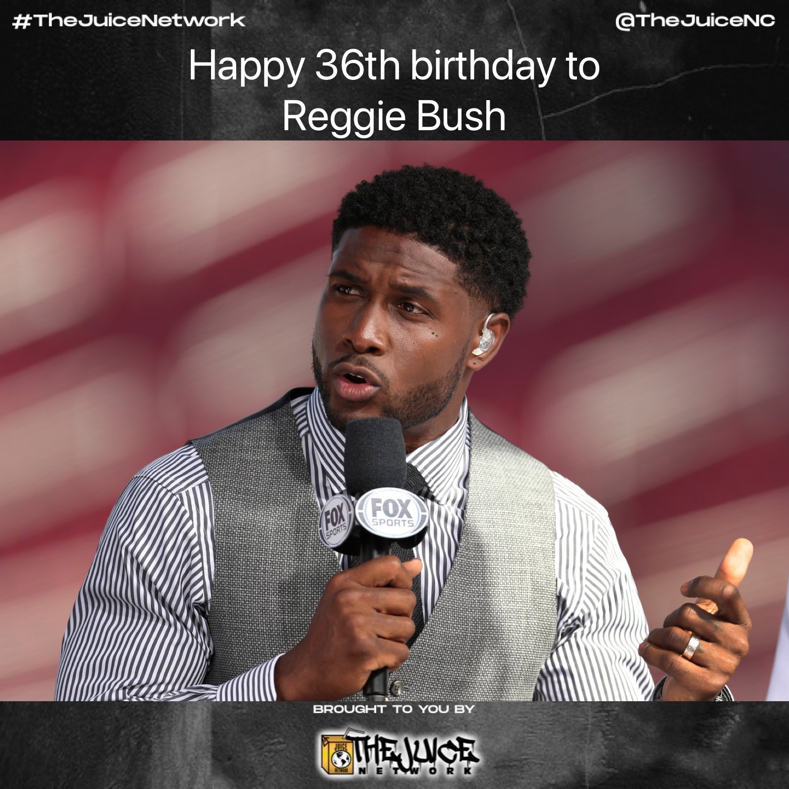 Happy 36th birthday to Reggie Bush!    