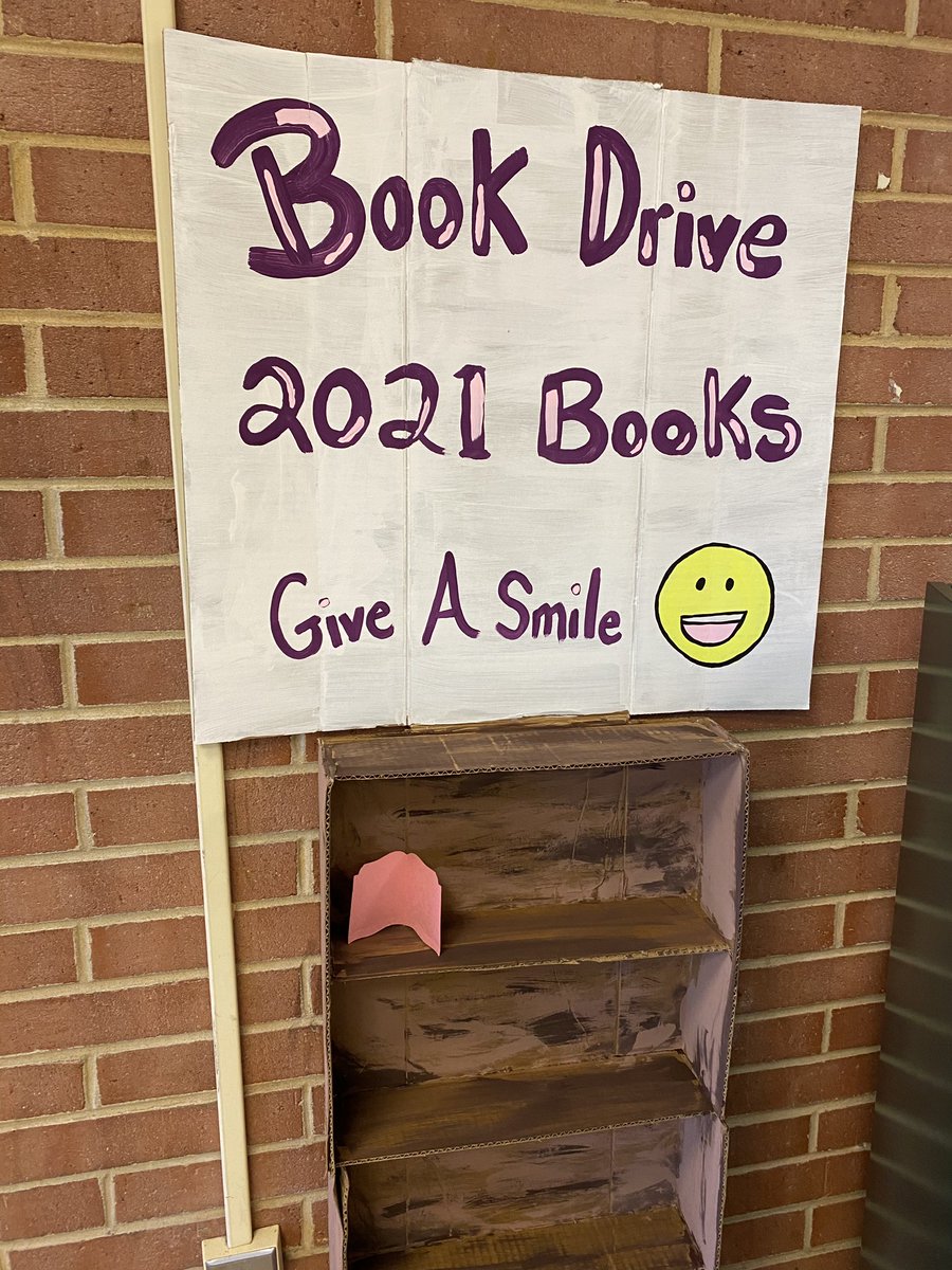 ViewMS_SC's tweet image. Have any children’s books that you do not need any more? Our book drive is underway. Please drop your donations in the middle school lobby . Our goal is to collect 2021 books.