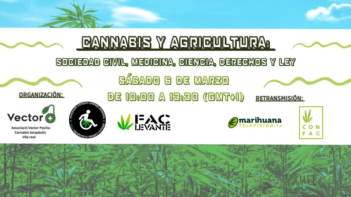EDUCANNEM's tweet photo. El Próximo Sábado 6 de marzo, desde las 10h. atentos porque el #debate del cannabis se acercará a #VilaReal, en #Castelló. @faclevante  #VectorPositivo  @AsociacionTHCs @BenicarloC @Alacannabis @BROTSANBERT @cannaforum @ObsCannabis  https://t.co/eXdYjYKwqP https://t.co/k6weiu7Vwt