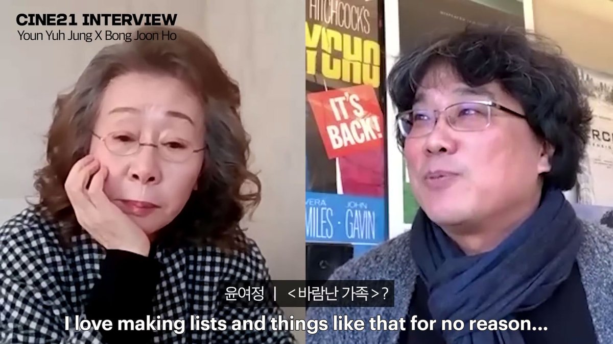 letterboxd's tweet image. Director Bong drop your lb imho