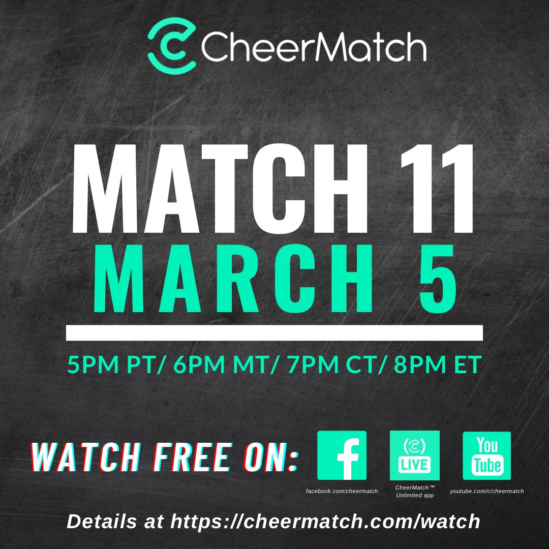 CheerMatch tweet media