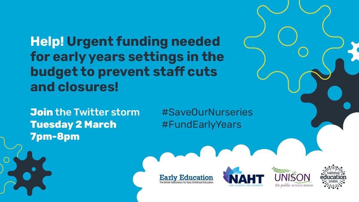 lucy1967's tweet photo. ⁦@RishiSunak⁩ ⁦@BorisJohnson⁩ #FundEarlyYears don’t tell us you are worried about child mental health unless you are prepared to #SaveOurNurseries https://t.co/19UKrl4gcw
