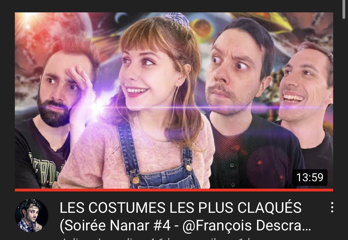 Julien Josselin (@julienjosselin) on Twitter photo NOUVELLE VIDÉO ! On regarde le film avec les PIRES COSTUMES et les PIRES héros avec <a href="/F_Descraques/">François Descraques</a> et <a href="/roxanebret/">roxane bret</a> !! 🤣
youtu.be/nwijgLeq0Rk
*bip bip bip BIP BIIIIIIIIIIP NOUVELLE VIDÉO ! On regarde le film avec les PIRES COSTUMES et les PIRES héros avec <a href="/F_Descraques/">François Descraques</a> et <a href="/roxanebret/">roxane bret</a> !! 🤣
youtu.be/nwijgLeq0Rk
*bip bip bip BIP BIIIIIIIIIIP