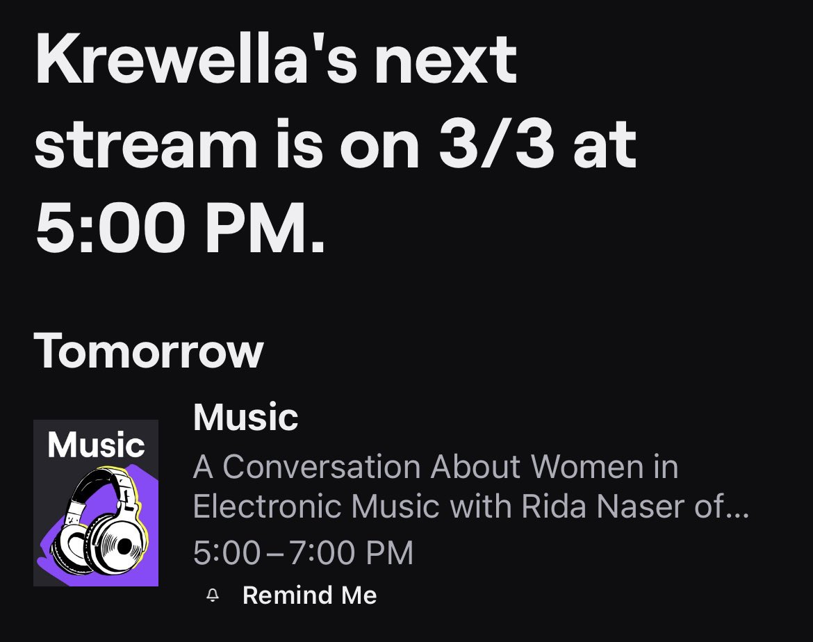 Krewella's tweet photo. We're doing a very special #WomensHistoryMonth stream tomorrow at 5pm pst about women in electronic music, joined by very special guest @ridanaser of @SIRIUSXM's BPM!

https://t.co/VsAXw55Kfe https://t.co/PGfavkcPFR