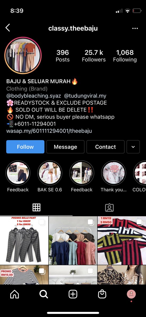 chanteklab_'s tweet photo. Siapa pernah beli baju dengan igshop ni? 😭 i tatau la i kena scam ke apa tapi seperti ya 😭 

Hmmm i beli dengan duit i sendiri, titik peluh hasil business... kenapa buat i camni 😭 https://t.co/lvLT4VzViS