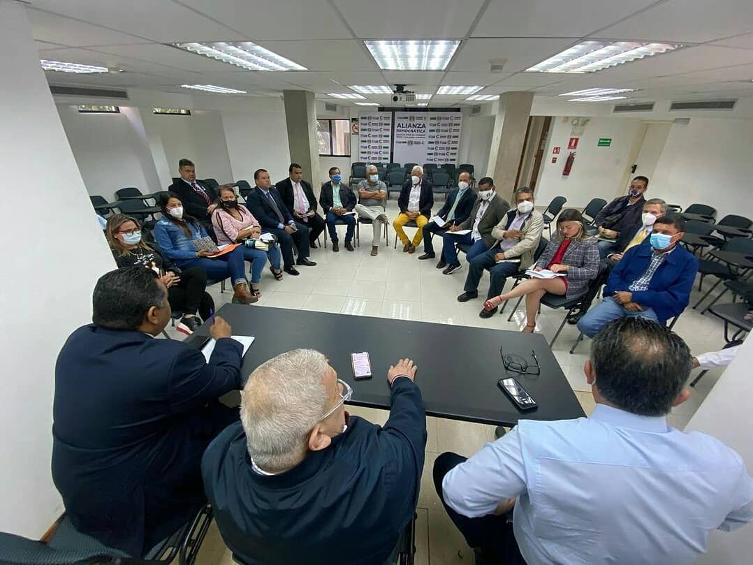 caenpeco's tweet photo. #2Mar Presente en la reunión del #CEN #AD realizada para evaluar el trabajo de los sectores del partido y el escenario para las #megaelecciones  @adbernabe @cleverlaraad @Sec_Nac_Edu_AD @ADagrarianac @alcidesmonsalve https://t.co/WvdnA5Mcou