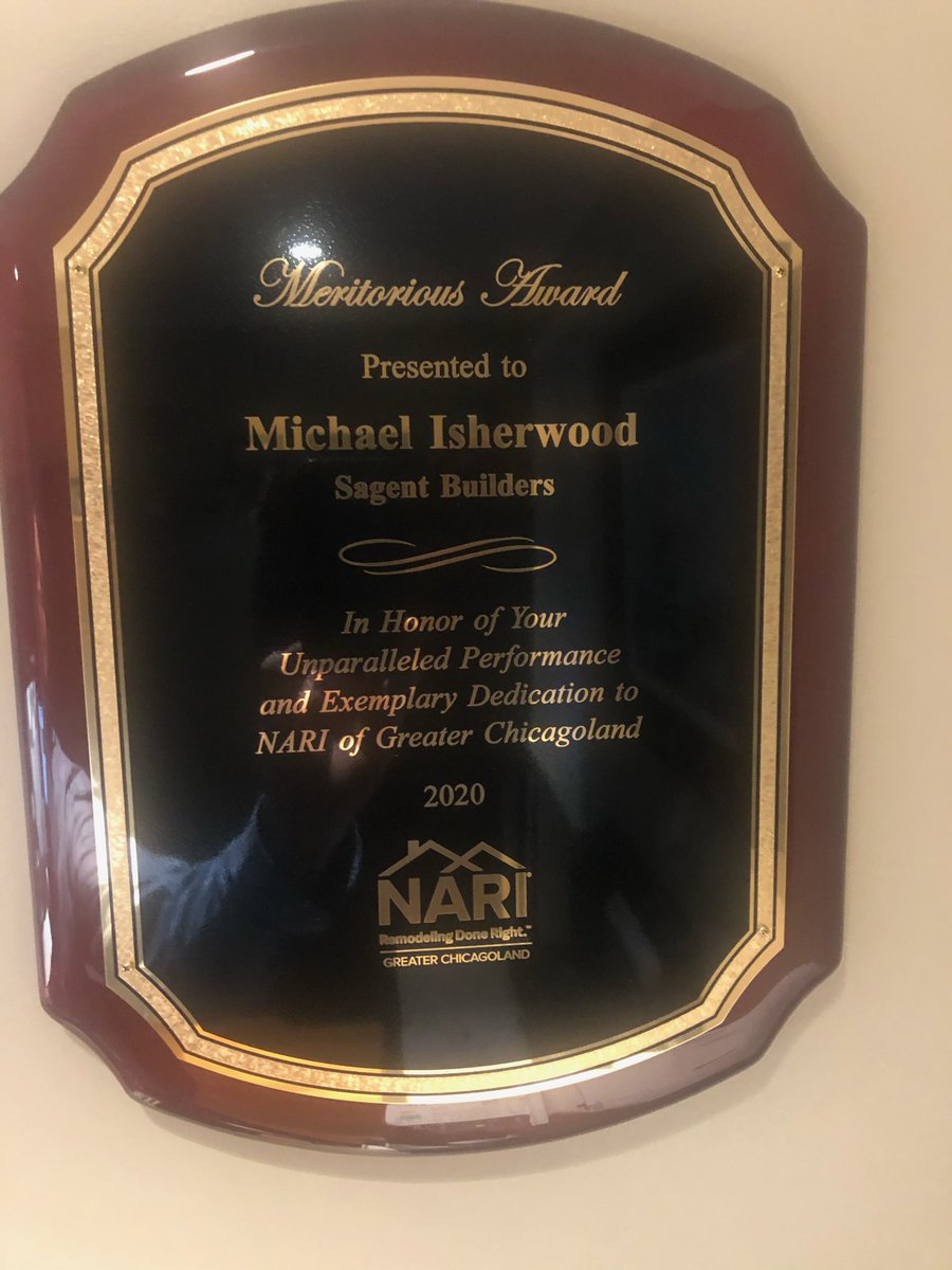 SagentBuilders's tweet image. Sagent Builders is honored to receive the President&apos;s Meritorious Award for 2020
#SagentBuilders  #NARI  #KBIS2020 #RemodelWestchester
#WorryFreeRemodeling