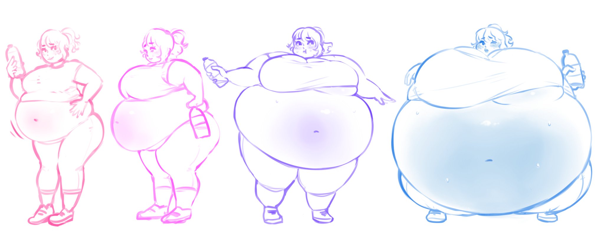 cutiepopblue🫐 on X: Still planning on making this a fully coloured  sequence for a drive 👀 t.coCDqZ88uzcH  X
