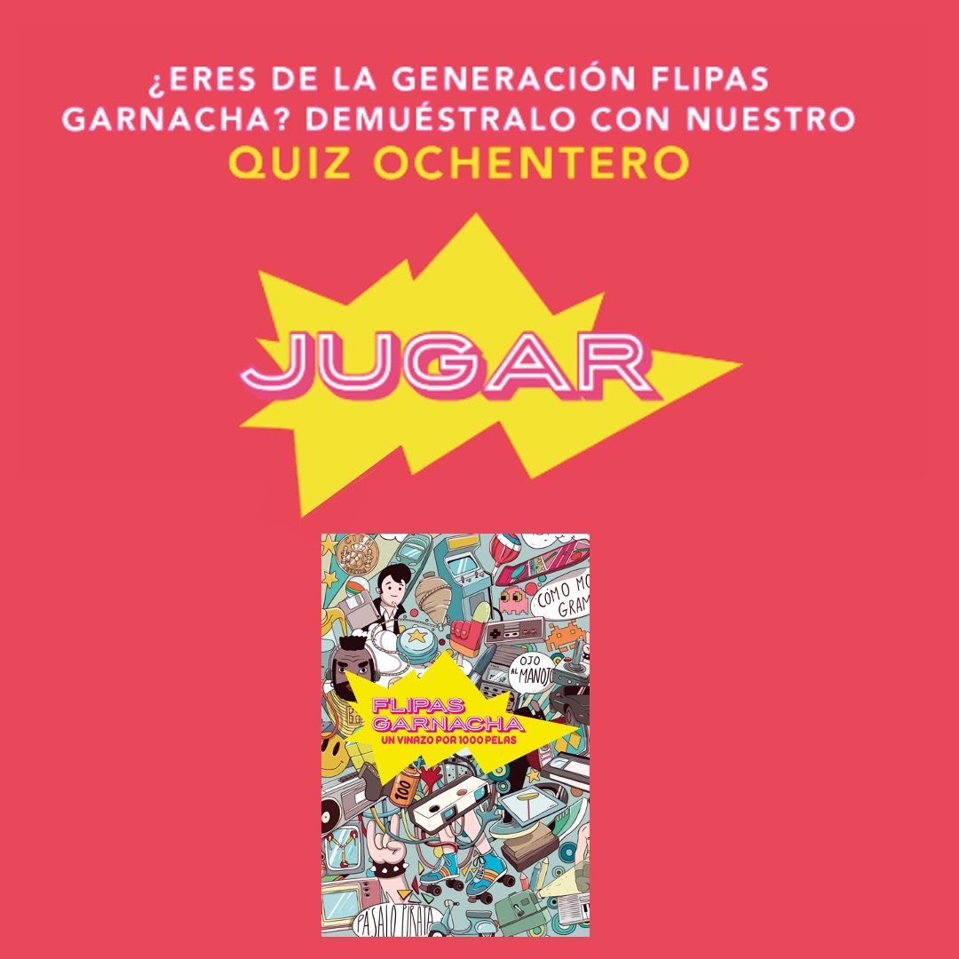 wineandwent's tweet photo. ¿Estás seguro que eres de la generación de #flipasgarnacha? Pruébalo con el quiz que hemos preparado. ¡Al loro!, que si lo contestas correctamente, te llevas premio seguro. 
A jugar: https://t.co/izheVmoVTf 
#quiz #80s #juegos #EGB #GeneraciónX #Millennials #mola #premio #MAZO https://t.co/eVicSTRgWT