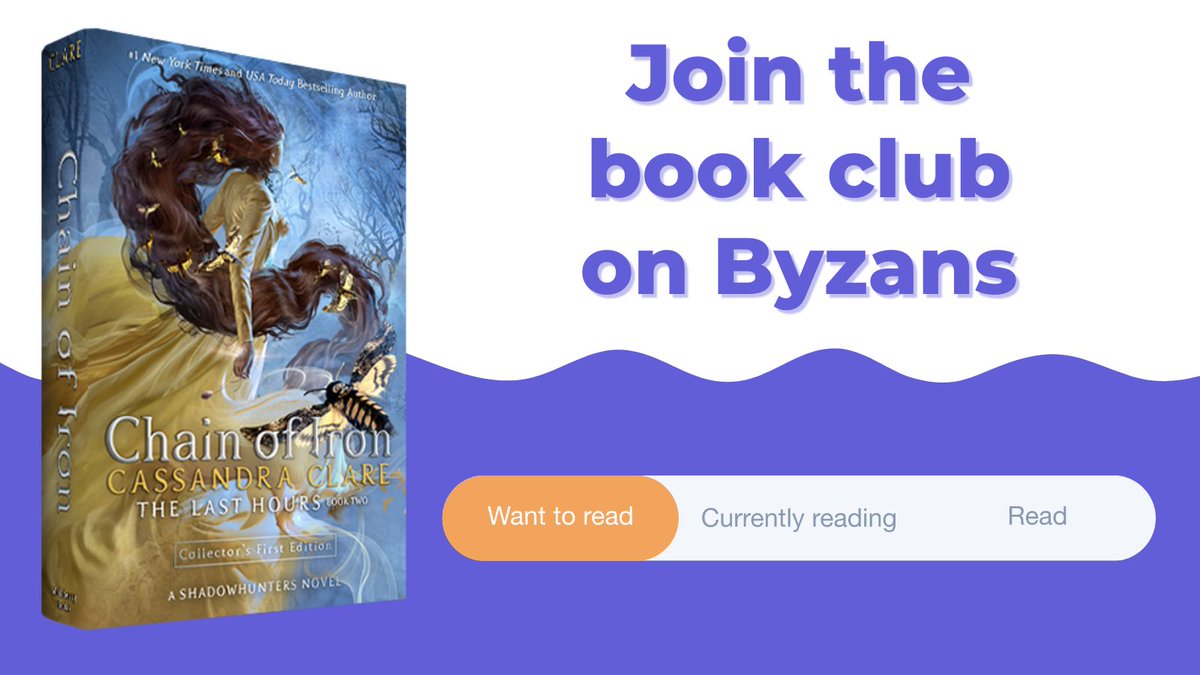 ByzansApp's tweet photo. So #ChainofIron just came out, and it’s already rushing our trending clubs! If these news make you happy, check out ‘Want to read’ club for this book on Byzans - you’ll definitely find reading buddies there✌🏻 https://t.co/mW0O2pGhYM https://t.co/XeDKfx8vYG