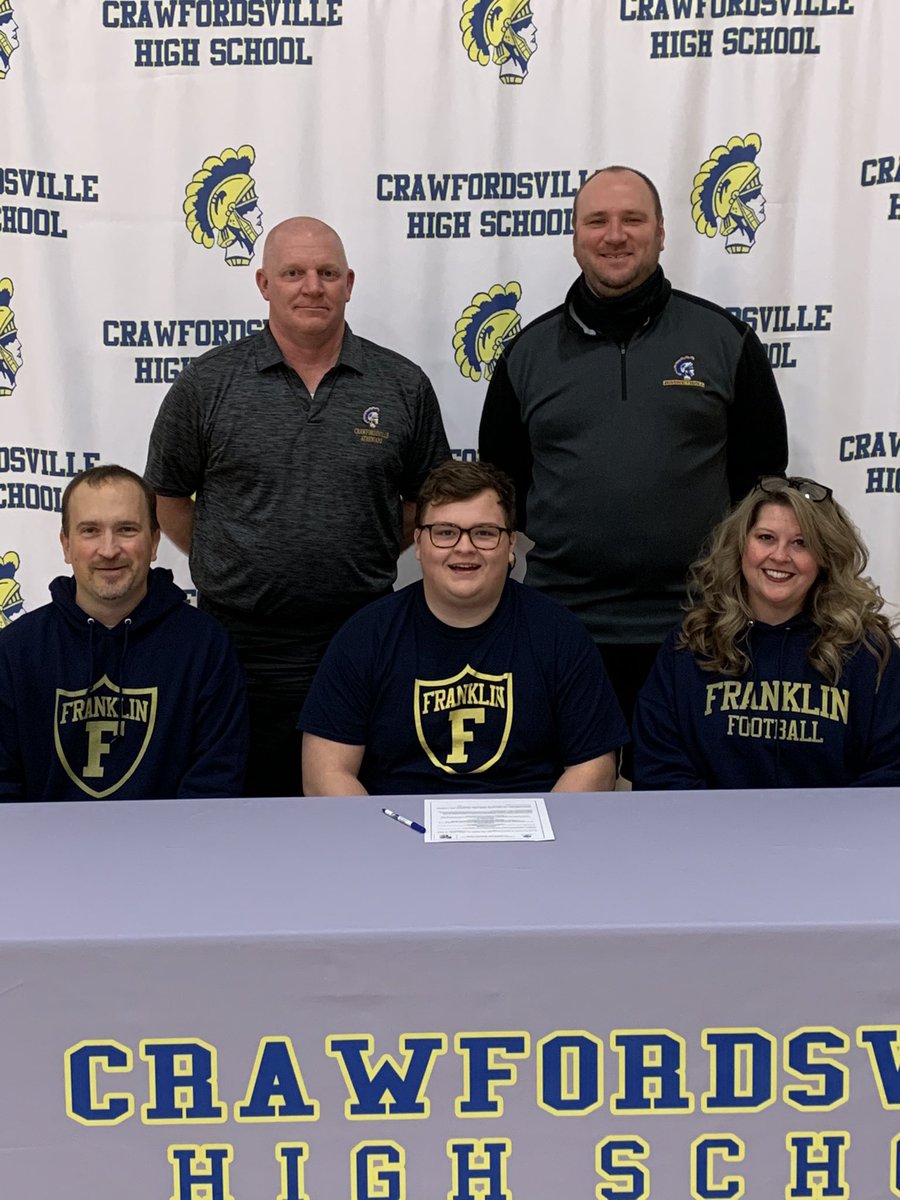 CvilleAD's tweet image. Corbin Smith will be attending Franklin College next year and will be playing for the Grizzlies football program.