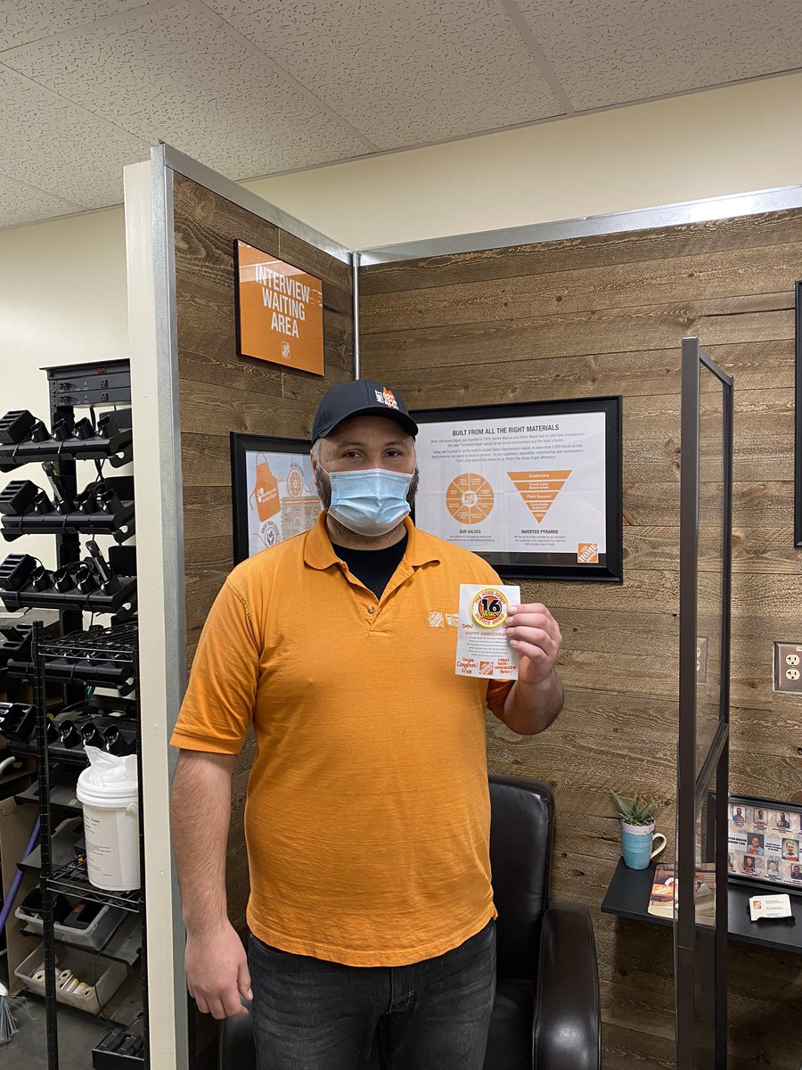 Congrats Dan on your 16 years with The Home Depot. We appreciate all that you do for the store !!! #METRocks #TeamAberdeen
<a href="/ErnestD52/">Ernest Knight</a> <a href="/JamesErbele/">James Erbele</a> <a href="/AkinsMel/">Mel Akins</a> <a href="/8964KateJones/">Kate Jones</a> <a href="/jen_gillaspie/">Jen Gillaspie</a> <a href="/8964THD/">Brenda Glover Home Depot #8964</a>