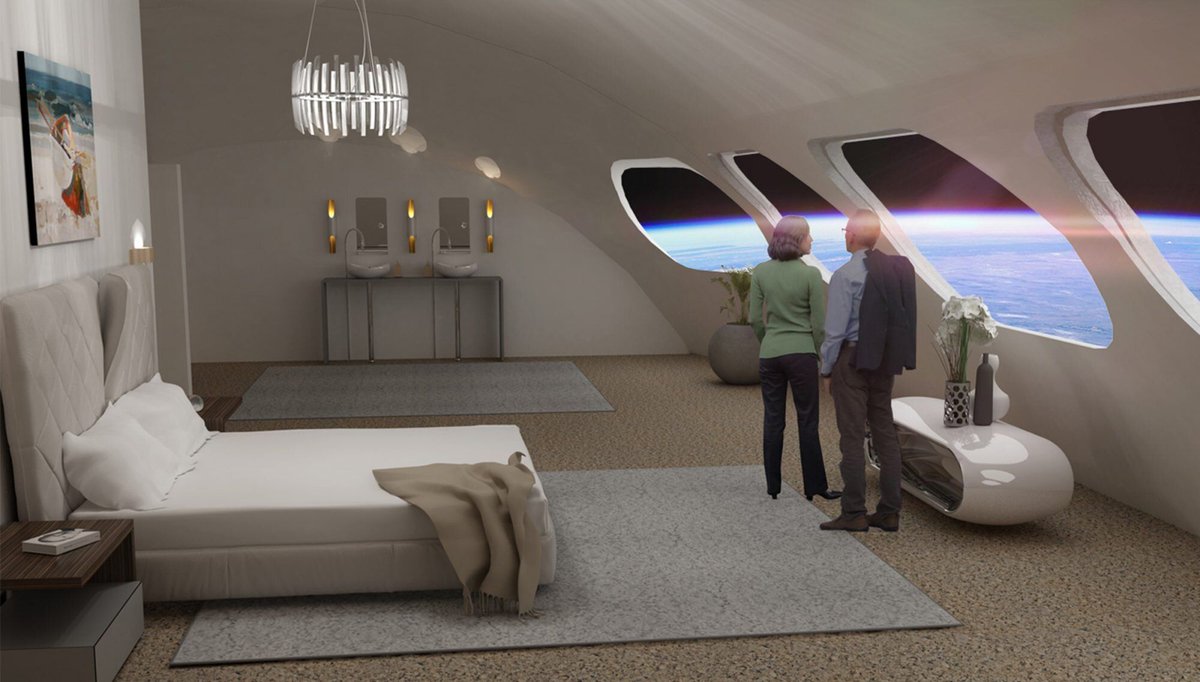 Company plans to open state-of-the-art space hotel in 2027, with luxury villas able to accommodate up to 16 guests. 🛰

Look/Details: bit.ly/3qbgEN6