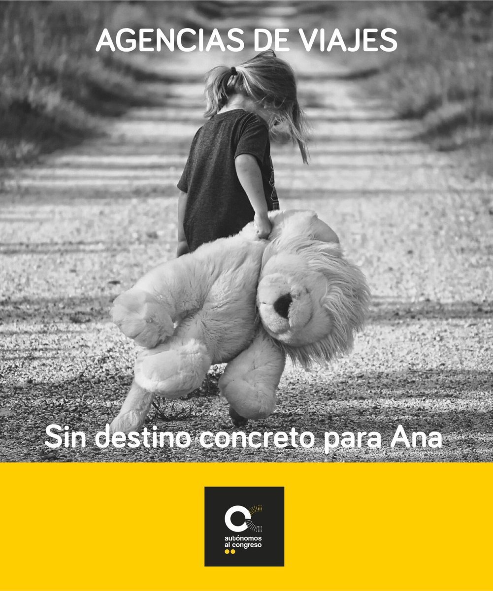 Ayuda al sector agencias de viajes:
- Ayudas directas al sector
- Dotar de un epígrafe específico
- Creación de un ente europeo que indique la problemática aquí...
Te leemos. Como profesional de este sector, ¿piensas que faltaría añadir algo más?... buff.ly/30cbGoJ
#AaC