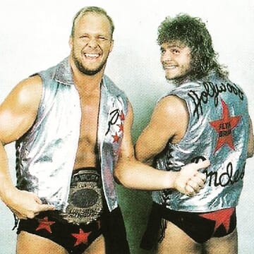 GogoplataPWC's tweet photo. On this day in Pro Wrestling History (March 2nd 1993) - The Hollywood Blondes (Steve Austin &amp; Brian Pillman) beat Shane Douglas &amp; Ricky Steamboat  for the WCW World Tag Team Titles

#GPWCOnThisDay #GogoplataProWrestlingChannel  #ProWrestling #Wrestling #WrestlingHistory #WWE #WCW https://t.co/JKEX3amxxv