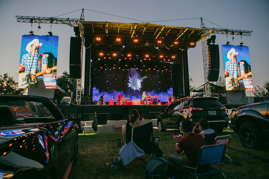 Live From the Drive-In
July 2020 ft. Jon Pardi, Brad Paisley, and Darius Rucker
.
.
.
We were happy to be apart of Live Nation's goal 'to keep artists and fans connected through live music in a safe and responsible manner' last summer. https://t.co/Vg1XvPMPeT