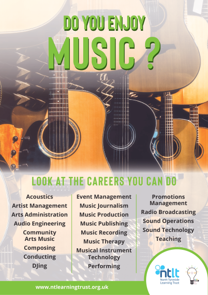 It's #NCW2021 and we're sharing some career ideas based around different subjects, take a look at Music
Join us on Thursday 4 March for our digital careers fair learnliveuk.com/ntlt-careers-l…
<a href="/NTLT_WOW/">Angie Patterson</a> #NTLTCareersLIve2021