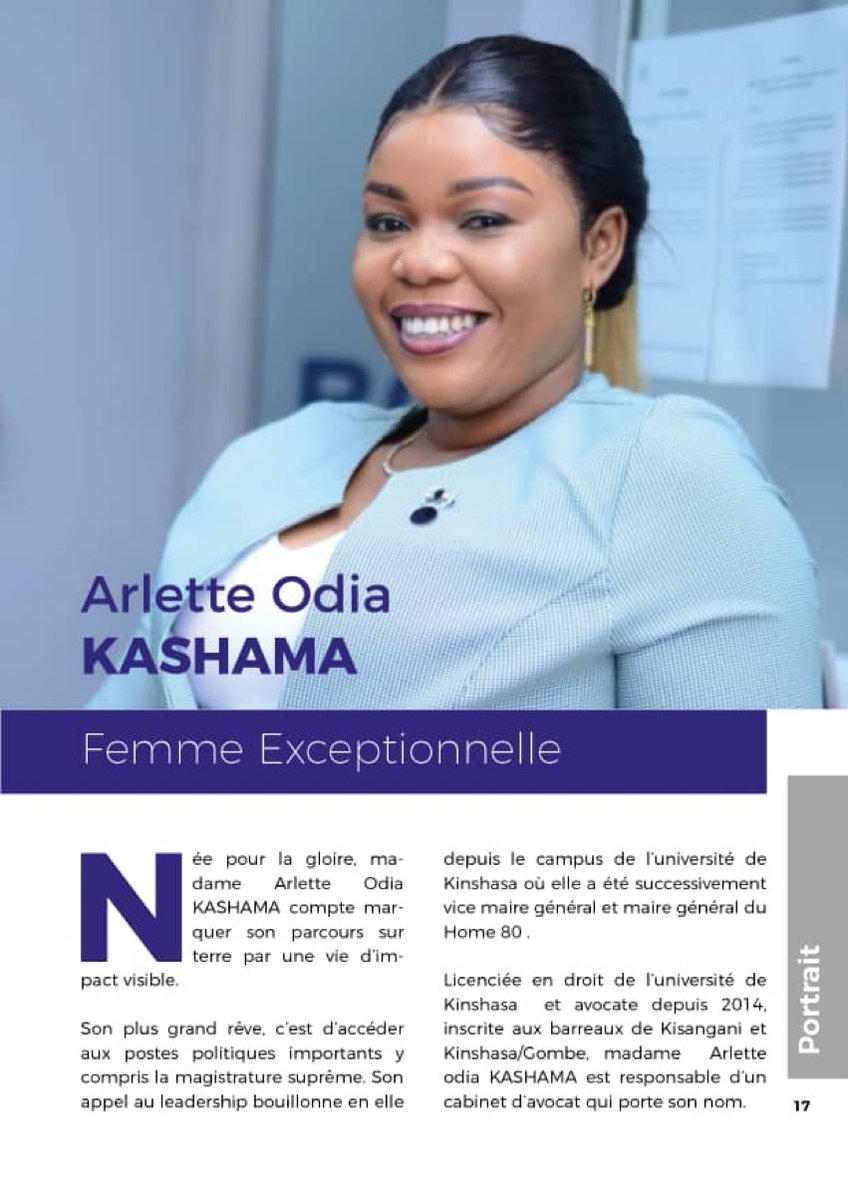Michaelangeoke1's tweet photo. La femme exceptionnelle Maitre @KashamaOdia président national du #CDUD https://t.co/gvq3sHRzHL