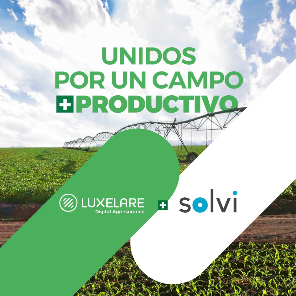 Anunciamos oficialmente nuestra alianza con solvi.ag para que los agricultores mexicanos le saquen el mejor provecho al monitoreo y las inspecciones con drone. 

Luxelare y Solvi, unidos por un campo más productivo.
luxelare.com/unidos-por-un-…