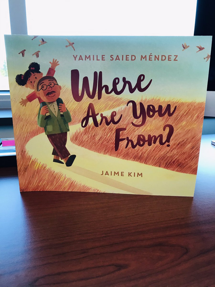 TheColon_s's tweet photo. I’m often asked this question this book is everything!!!! Beautiful story, colorful pages, and a reminder that we are all from beautiful places. @jaimekimil https://t.co/ONZVFIKxBh