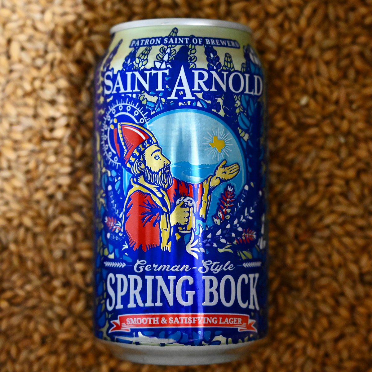 SaintArnold's tweet photo. Our #SpringBock is made with five different malts: Pilsner, Munich, Cara 45, Cara 20, and Special B to give it a smooth, malty taste with a hint of sweetness. 🌸🌷🌼🍺 https://t.co/WPw2FG66aq