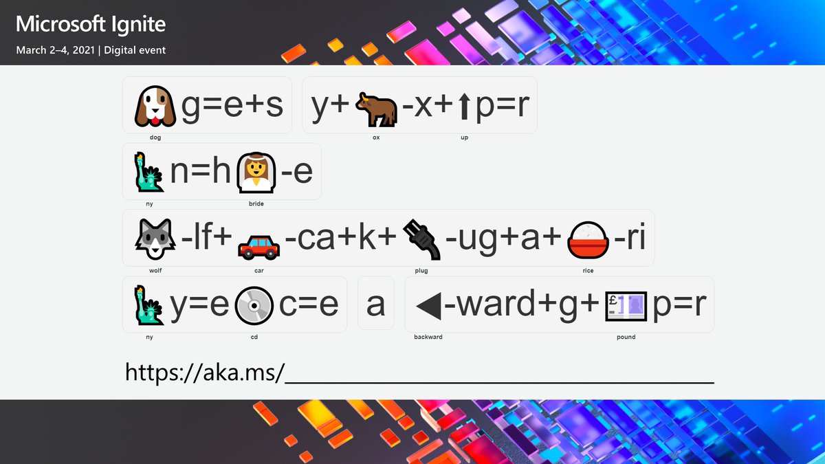 Microsoft Ignite Game Time Figure Out The Code Below For A Fun Digital Swag Item Post What You Find Msignite