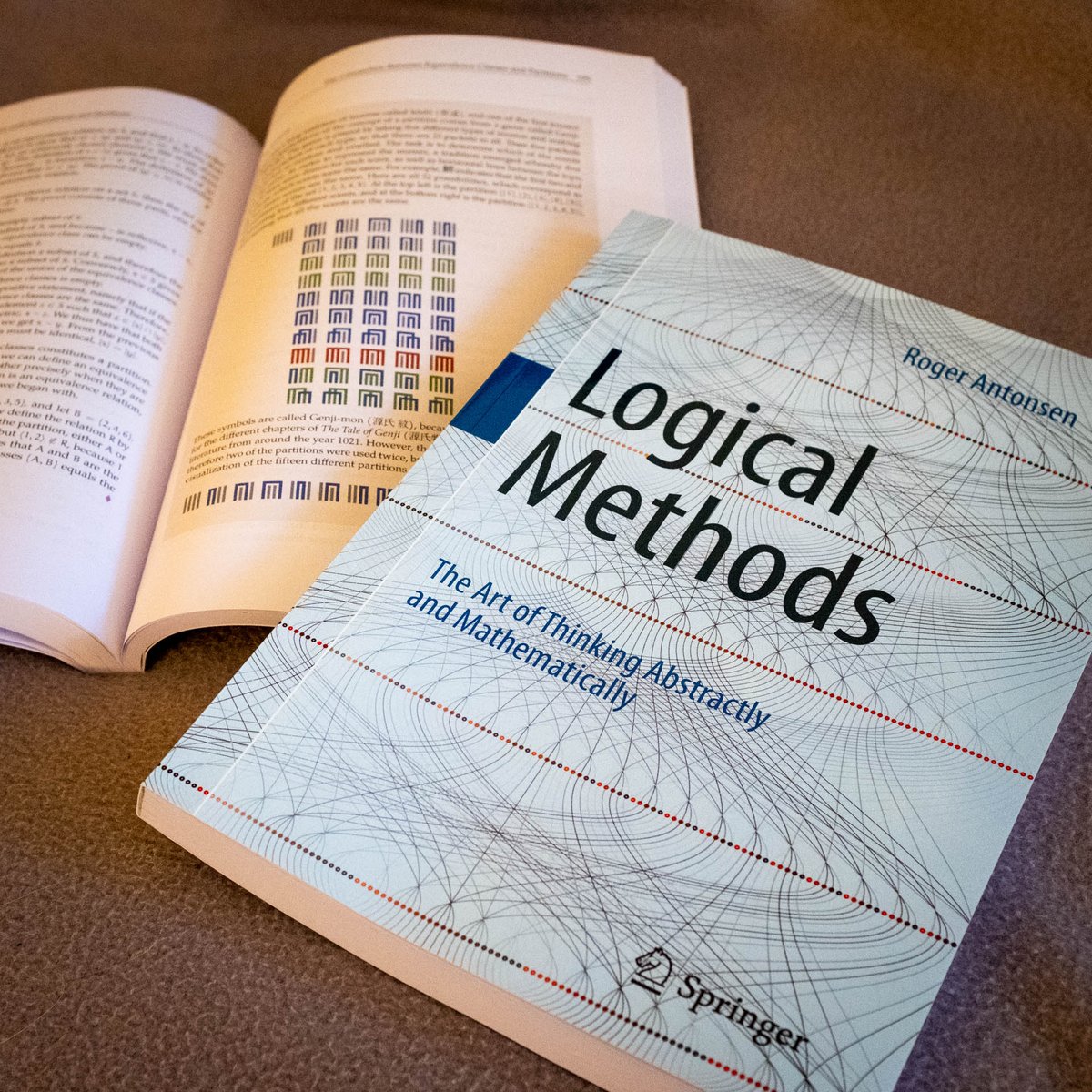 Roger Antonsen (@rantonse) on Twitter photo Logical Methods! Very happy, excited, and grateful that this book is finally available in English! <a href="/SpringerNature/">Springer Nature</a> #Math #Mathematics #ComputerScience #MathArt #Visualization🎉📘 Logical Methods! Very happy, excited, and grateful that this book is finally available in English! <a href="/SpringerNature/">Springer Nature</a> #Math #Mathematics #ComputerScience #MathArt #Visualization🎉📘