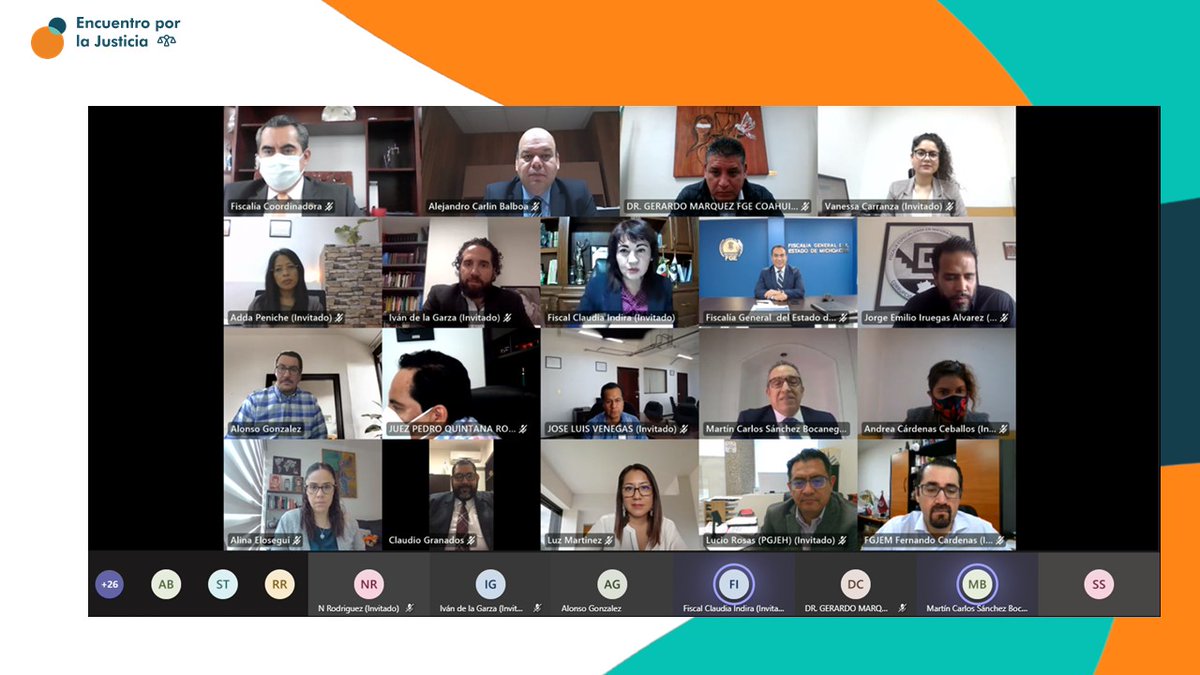 renaceabp's tweet photo. Este martes se llevó a cabo la primera parte del taller "Encuentro por la Justicia: Rumbo a una Política de Persecución Penal" en el que, en conjunto con @MxSeguroYJusto @IRI_es y @USAIDMX, convocamos a todas las Fiscalías Estatales del país. https://t.co/DvagXbYKU8