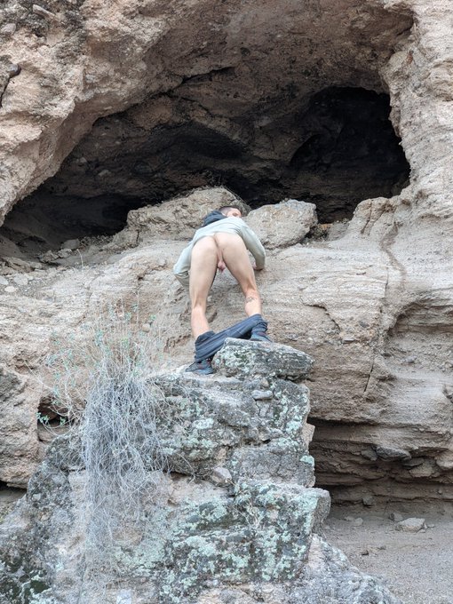 Had to explore the hole ?? #gays #gaycock #gayass #gayballs #gayoutdoors #gayexhibitionist #gayotter
