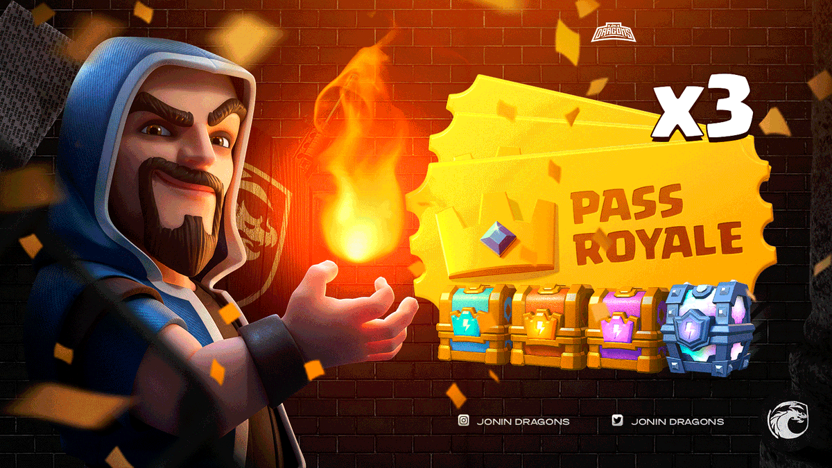 NannaSauria 🌸🦕 (@nannaplayer) on Twitter photo 🔥Sorteíto 🔥
3 PASS ROYALE
Requisitos.
Seguirme: <a href="/NannaPlayer/">NannaSauria 🌸🦕</a>
Seguir a: @JoninDragons
y el Instagram: instagram.com/jonindragon/
Ya saben Like y RT y etiquetar a tus amix
Los ganadores se darán el día 7 de Marzo. 🔥Sorteíto 🔥
3 PASS ROYALE
Requisitos.
Seguirme: <a href="/NannaPlayer/">NannaSauria 🌸🦕</a>
Seguir a: @JoninDragons
y el Instagram: instagram.com/jonindragon/
Ya saben Like y RT y etiquetar a tus amix
Los ganadores se darán el día 7 de Marzo.