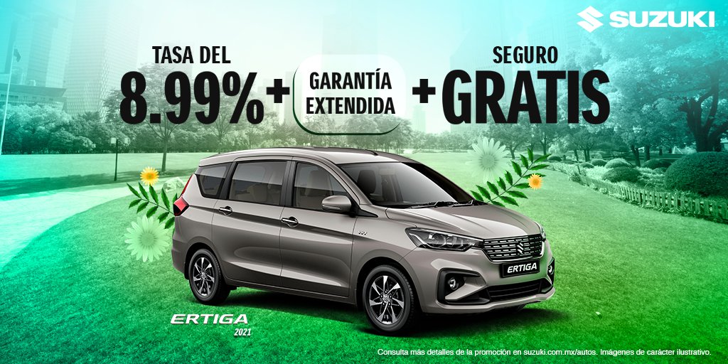 SuzukiPolanco's tweet photo. Una primavera llena de estilo 😎 APROVECHA ¡Llévatela hoy a casa! 
Tasa del 8.99% + Garantía extendida + Seguro gratis🔝
🚘 Escríbenos directamente por WhatsApp 👇🏼
https://t.co/EnDcXiONP7
#SuzukiPolanco #Camcar https://t.co/pjf2mlgaWA