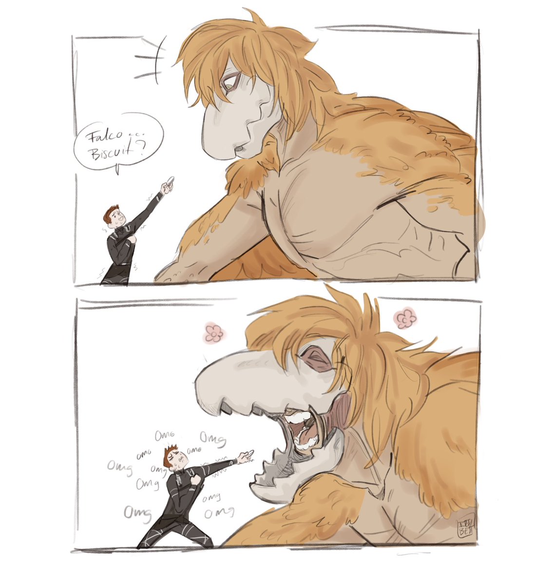I just wanted to draw big bird Titan (AOT MANGA SPOILERS)