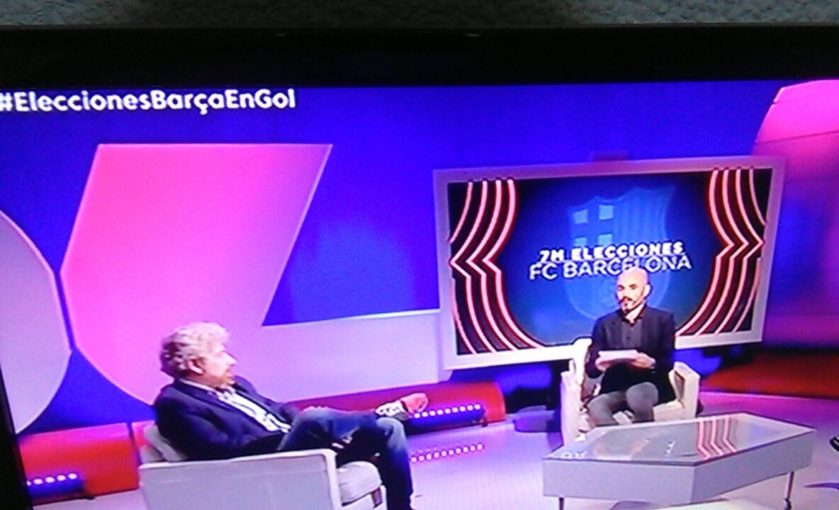 madrid_samu's tweet photo. Zapeando me encuentro que @Gol esta haciendo un especial de #EleccionesBarcaEnGol . Que no se os noten los colores. Luego también cuando poneis algún refrito de algún clásico siempre uno en el que Barca gana... https://t.co/B3tRtQ24as