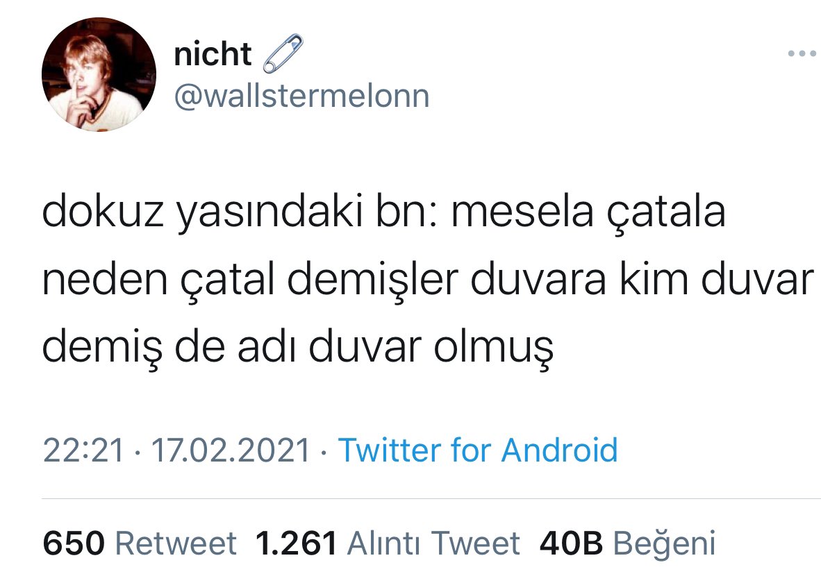 22 yaşında ben