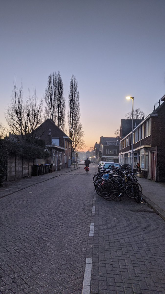 A shot from this morning's walk from our current Hoograven home to our future Hoograven home! 🤩 #hoograven