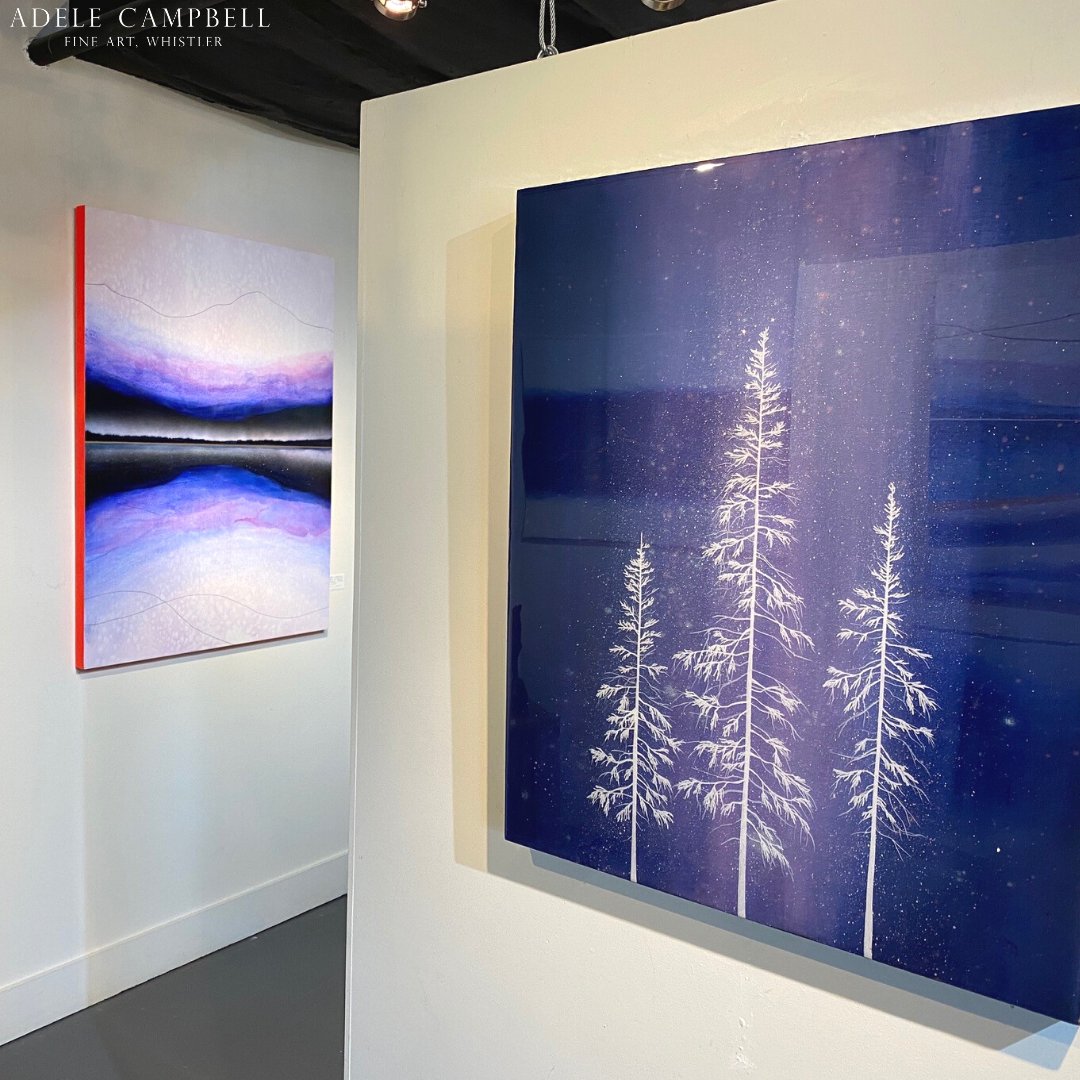 Don't miss #canmoreartist #kerrylangloisart 's debut #soloexhibition "Oh Wonder" on now till Mar 8' 2021 <a href="/Whistlerart/">Adele Campbell Fine Art Gallery</a> in the <a href="/Westin_Whistler/">The Westin Whistler</a> &amp; #online - adelecampbell.com/show/adele-cam… adelecampbell.com <a href="/artab/">マイケル  Mick</a> #artbc #nature #art #artist #exhibition